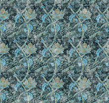 Синие фотообои Factura FLOWERS MORRIS 6